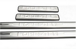 Накладки на пороги стальные OEM-Tuning Subaru Forester 2008-2012