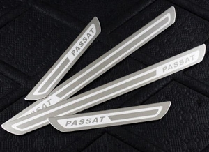 Накладки на пороги стальные OEM-Tuning Volkswagen Passat B8​ 2015-2019 ― Auto-Clover