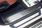 Накладки на пороги стальные OEM-Tuning Hyundai Grand Santa Fe 2013-2019