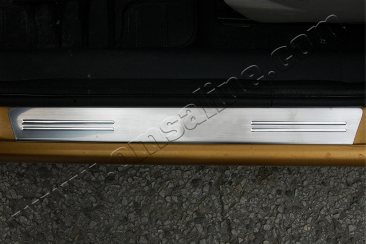 Накладки на пороги стальные Omsa Line Citroen C3 2002-2009 no.13740