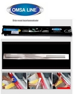 Накладки на пороги стальные Omsa Line KIA Soul 2009-2013