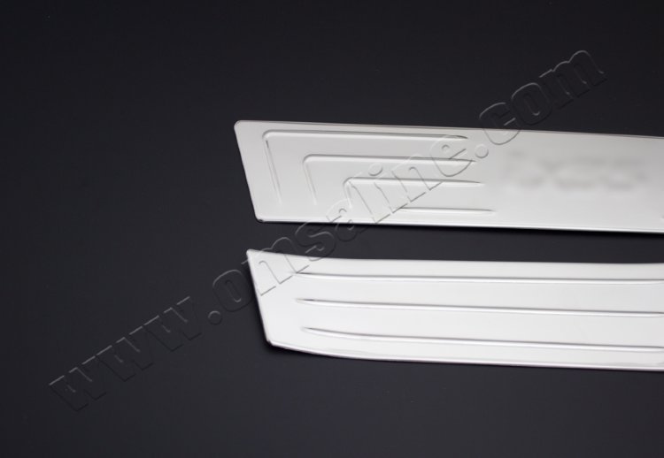 Накладки на пороги стальные Omsa Line Hyundai ix35 2009-2015 no.16418