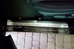 Накладки на пороги стальные (верхние) OEM-Tuning Toyota RAV4 2013-2019