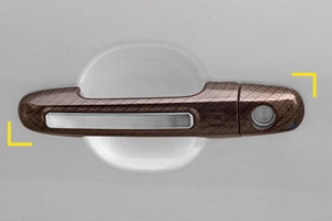 Накладки на ручки дверей карбон Kyoungdong Hyundai Elantra 2006-2010 ― Auto-Clover