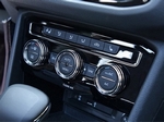 Накладки на ручки управления кондиционером пластиковые OEM-Tuning Volkswagen Tiguan II 2016-2019