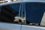 Накладки на стойки дверей ArtX (тип - В) Renault Koleos 2007-2015
