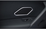 Накладки на верхние динамики передних дверей пластиковые OEM-Tuning Volkswagen Tiguan II 2016-2019