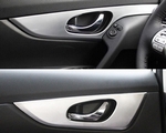 Накладки на внутренние панели дверей стальные OEM-Tuning Nissan Qashqai 2014-2019