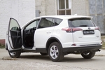 Накладки на внутренние пороги дверей пластиковые Русская Артель Toyota RAV4 2013-2019