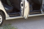Накладки на внутренние пороги дверей пластиковые Русская Артель Volkswagen Polo V 2009-2019