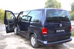 Накладки на внутренние пороги дверей пластиковые Русская Артель Volkswagen Transporter T5 2003-2015