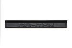 Накладки на внутренние пороги дверей пластиковые (вариант 1) Русская Артель Renault Duster 2011-2019