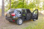 Накладки на внутренние пороги дверей пластиковые (вариант 2) Русская Артель Nissan Terrano 2014-2019