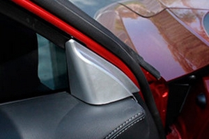 Накладки на внутреннюю часть двери салона пластиковые OEM-Tuning Mazda CX-5 2017-2019 ― Auto-Clover