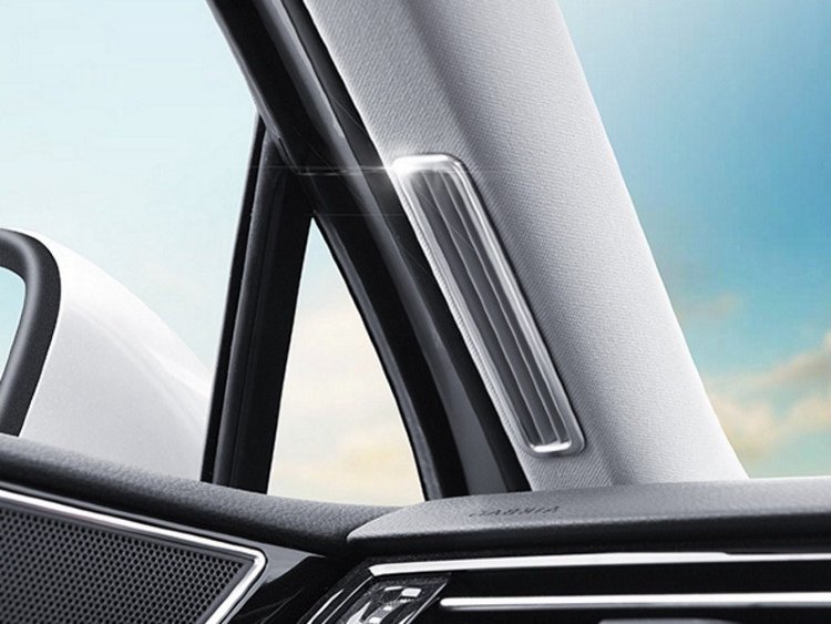 Накладки на воздуховоды передних стоек пластиковые OEM-Tuning Volkswagen Passat B8​ 2015-2019 no.5541