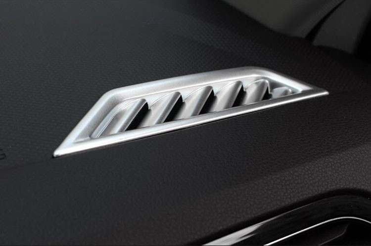 Накладки на воздуховоды верхние пластиковые OEM-Tuning Volkswagen Tiguan II 2016-2019 no.5573