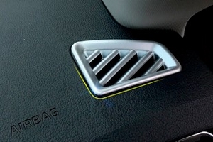 Накладки на воздуховоды верхние пластиковые OEM-Tuning Skoda Kodiaq 2016-2019 ― Auto-Clover