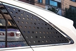 Накладки на заднее боковое окно Dxsoauto KIA Sorento Prime 2015-2019