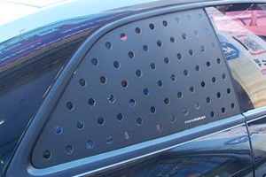 Накладки на заднее боковое окно Racetech KIA Cerato Koup 2010-2012 ― Auto-Clover