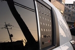 Накладки на заднее боковое окно Racetech KIA Sportage 2010-2015