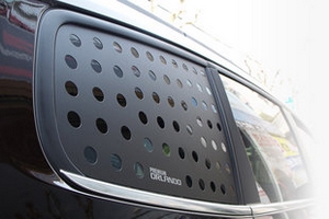 Накладки на заднее боковое окно Racetech Chevrolet Orlando 2011-2019 ― Auto-Clover