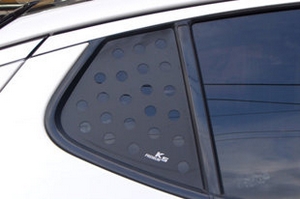 Накладки на заднее боковое окно Racetech KIA Optima 2010-2015 ― Auto-Clover