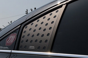 Накладки на заднее боковое окно Racetech Chevrolet Cruze 2008-2016 ― Auto-Clover