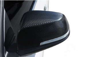 Накладки на зеркала карбон Omsa Line BMW 3 (F30) 2012-2019 ― Auto-Clover