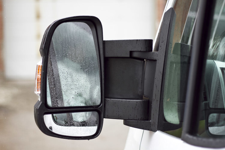 Накладки на зеркала пластиковые (вариант 3) Русская Артель Citroen Jumper 2006-2019 no.736