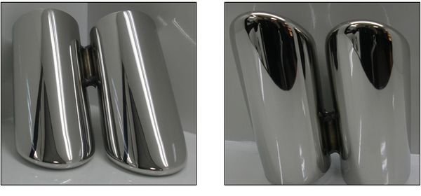 Насадка на выхлопную трубу OEM-Tuning Skoda Octavia III 2013-2019 no.13923