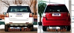 Насадка на выхлопную трубу OEM-Tuning Land Rover Freelander II 2006-2015