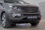 Обвес на передний бампер пластиковый (вариант 2) Русская Артель KIA Sportage 2010-2015