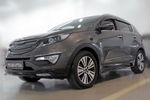 Обвес на пороги пластиковый Русская Артель KIA Sportage 2010-2015
