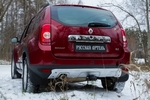 Обвес на задний бампер пластиковый (усиленный) Русская Артель Renault Duster 2011-2019