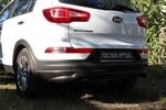 Обвес на задний бампер пластиковый (вариант 1) Русская Артель KIA Sportage 2010-2015