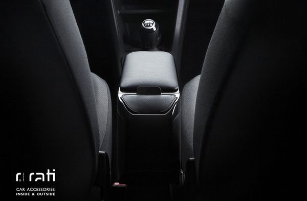Подлокотник в салон Armster 2 (черный) Hyundai Solaris 2011-2017 no.15220