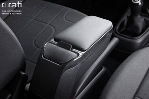 Подлокотник в салон Armster 2 (черный) Volkswagen Polo V 2009-2019 ― Auto-Clover