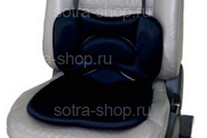 Подушка на сиденье с поддержкой поясницы гелевая черная Jusit Универсальные товары  ― Auto-Clover