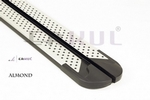 Пороги алюминиевые Almond Erkul Toyota RAV4 2006-2012