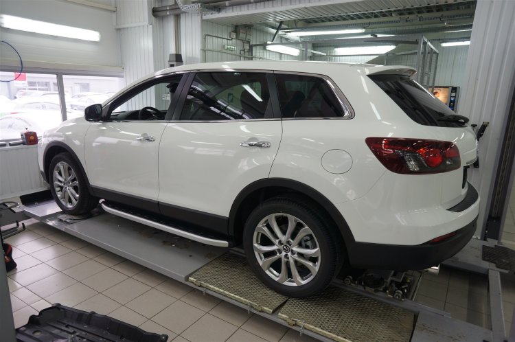 Пороги алюминиевые Alyans Can Otomotiv Skoda Yeti 2010-2019 no.11506