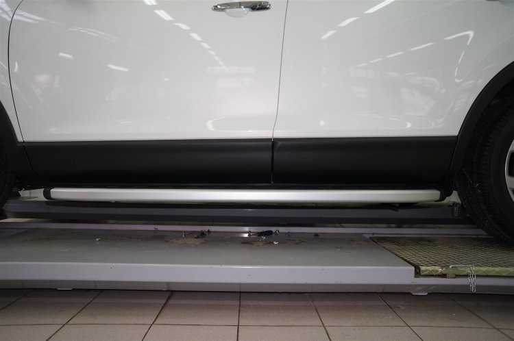 Пороги алюминиевые Alyans Can Otomotiv Mazda CX-9 2007-2016 no.11546