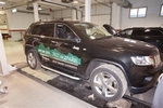 Пороги алюминиевые Alyans Can Otomotiv Land Rover Discovery Sport 2015-2019
