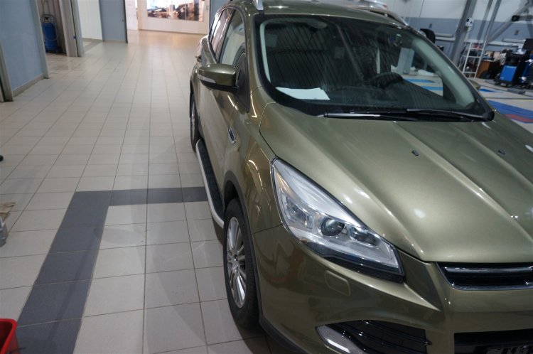 Пороги алюминиевые Alyans Can Otomotiv Honda CR-V IV 2012-2016 no.11710