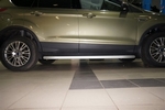 Пороги алюминиевые Alyans Can Otomotiv Ford Kuga II 2013-2019
