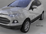 Пороги алюминиевые Alyans Can Otomotiv Ford EcoSport​ 2013-2019