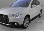 Пороги алюминиевые Alyans Can Otomotiv Mitsubishi ASX 2010-2019