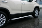Пороги алюминиевые Alyans Can Otomotiv KIA Sorento 2013-2017