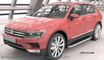 Пороги алюминиевые Alyans Can Otomotiv Volkswagen Tiguan II 2016-2019