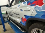Пороги алюминиевые Brillant Black Can Otomotiv Skoda Kodiaq 2016-2019