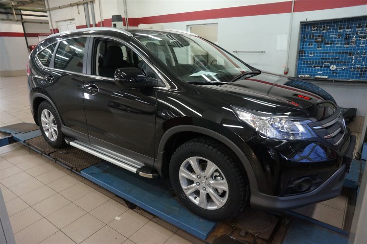 Пороги алюминиевые Brillant Silver Can Otomotiv Jeep Cherokee 2014-2019 no.11683